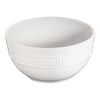 Ceramique, 17 cm round Ceramic Bowl pure-white, small 1