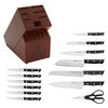 Everedge Dynamic, 14-pc, Knife Block Set, Brown, small 5