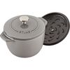 Cast Iron - Specialty Items, 1.5 qt, Petite French Oven, Graphite Grey, small 4