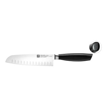 Santoku Bıçağı 18 cm, Siyah,,large 1