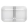 Fresh & Save, M, DINOS Vacuum Lunch Box, Plastic, White-grey, small 4