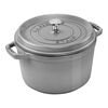Cast Iron, 5 qt, Round, Tall Cocotte, Graphite Grey - Visual Imperfections, small 1