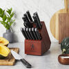 Everedge Dynamic, 14-pc, Knife Block Set, Brown, small 2