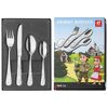 Grimm´'s Fairy Tales, 4-pcs polished Children's cutlery set, small 5