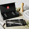 Steak Sets, 8-pc, Stainless Steel Porterhouse Steak Knife Set In Black Presentation Box, small 3