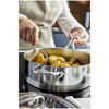 Atlantis 7, 28 cm 18/10 Stainless Steel Saute pan with lid, small 8