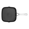 Alba, 28 x 28 cm square Aluminium Grill pan black, small 1