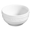 Ceramique, Ciotola rotonda - 14 cm, Colore bianco puro, small 1
