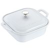 Ceramic - Mixed Baking Dish Sets, 4-pc, Mixed Baking Dish Set, White, small 3