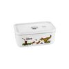 Dinos, L DINOS Vacuum Lunch Box with divider, plastic, white-grey, small 2