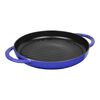 Cast Iron, 10-inch, Round, Round Double Handle Pure Grill, Blueberry, small 1