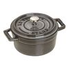 La Cocotte, 250 ml cast iron round Mini cocotte, graphite-grey, small 1