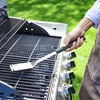 BBQ, Grill Brush, 15.75 inch, stainless steel, small 7