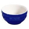 Ceramique, 14 cm round Ceramic Bowl dark-blue, small 1