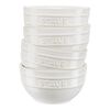 Ceramique, 4-pcs Ceramic Bowl set ivory-white, small 1