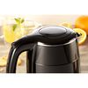 Electric kettle, 1,25 l, black, small 11