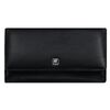PREMIUM, 6-pcs Nappa leather Snap fastener case black, small 3