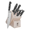 Professional S, 7-pc, Knife block set, rustic white, small 1