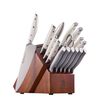 Forged Elevation, 17 Piece, Knife block set, white, small 1