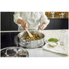 Atlantis 7, 28 cm round 18/10 Stainless Steel Saute pan with lid silver, small 9