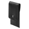 TWINOX, 3-pcs Calf leather Snap fastener case black, small 2