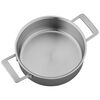 Industry 5, 4 qt Deep Sauté Pan With Double Handle And Lid, 18/10 Stainless Steel , small 3