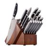 Forged Elevation, 17 Piece, Knife block set, black, small 1