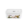 Dinos, L DINOS Vacuum Lunch Box with divider, plastic, white-grey, small 4