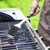 BBQ, Grill Brush, 15.75 inch, stainless steel, small 11