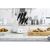 All * Star, 7 Piece, Knife block set, white, small 2
