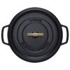 La Cocotte, 28 cm round Cast iron Cocotte Buster Punch black, small 2