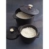 Cast Iron, 3.2 qt, Rice cocotte, black matte - Visual Imperfections, small 8