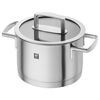 Vitality, 5-pcs 18/10 Stainless Steel Pot set silver, small 8