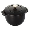 Cast Iron - Specialty Items, 0.775 qt, Petite French Oven, black matte, small 1