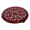 La Cocotte, Essential French Oven with lily lid and trivet 2 Piece, cast iron, small 3