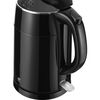Electric kettle, 1,25 l, black, small 3
