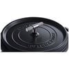 La Cocotte, 28 cm round Cast iron Cocotte Buster Punch black, small 5