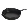 Cast Iron, 11-inch, Frying Pan, Black Matte - Visual Imperfections, small 1