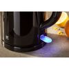 Electric kettle, 1,25 l, black, small 8