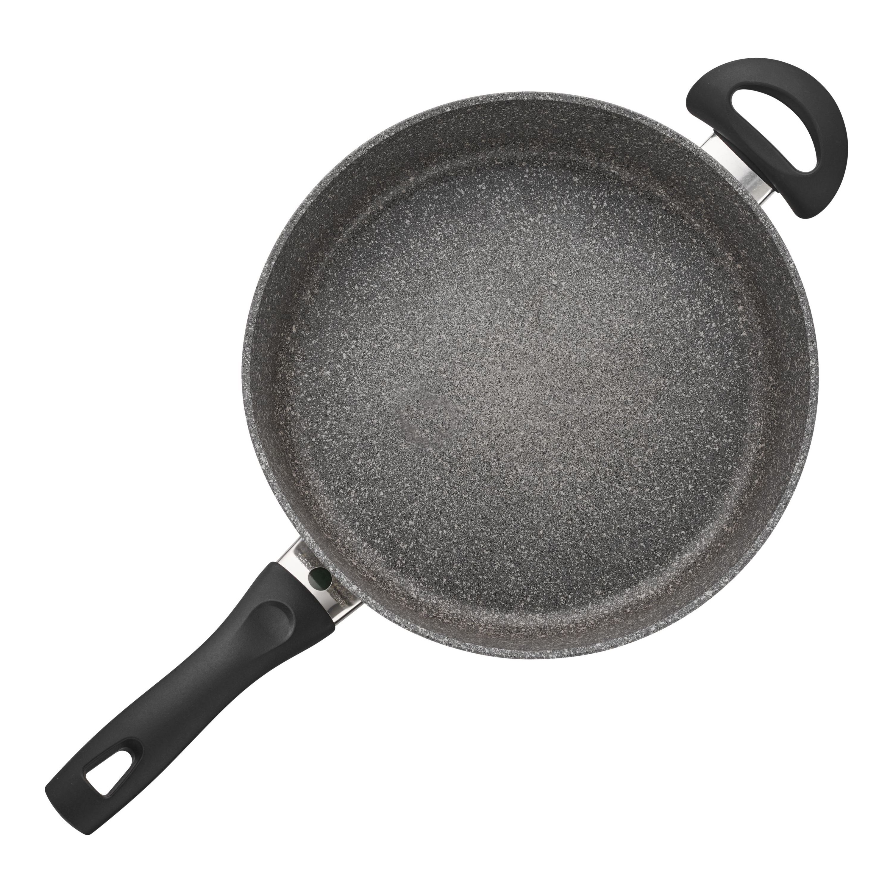 large frying pan with lid