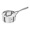 Bellasera, 1.5 l stainless steel round Sauce pan with lid, silver, small 1