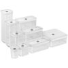 Fresh & Save, CUBE Container Set 4S, 1.75 Qt, Transparent-white, small 16