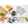 Z-Cut, 2 Piece plastic Kitchen gadgets sets, ancient-grey, small 7