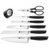 All * Star, 7-pcs, Knife block set, anthracite, small 2
