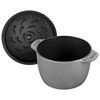 Cast Iron - Specialty Items, 1.5 qt, Petite French Oven, Graphite Grey, small 5