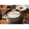 Cast Iron - Round Cocottes, 7 qt, Round, Cocotte, White Truffle, small 6