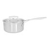 Industry 5, 1.5 l 18/10 Stainless Steel round Sauce pan with lid, silver, small 1