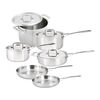 Essential 5, 10 Piece 18/10 Stainless Steel Cookware set, small 1