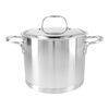 Atlantis 7, 20 cm 18/10 Stainless Steel Stock pot with lid silver, small 1