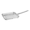 Plus, 24 x 24 cm square 18/10 Stainless Steel Grill pan silver, small 1